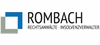 ROMBACH Rechtsanwälte – Insolvenzverwalter Partnerschaft mbB